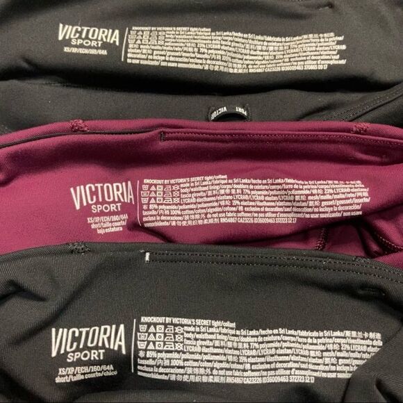 Victoria’s Secret SPORT Knockout Tight Leggings Sheer Mesh Cut Outs, Women’s XS - Picture 6 of 10